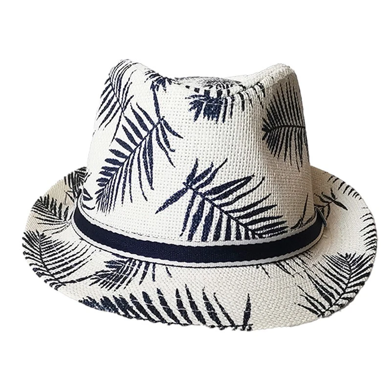Мъжка Fedora от слама