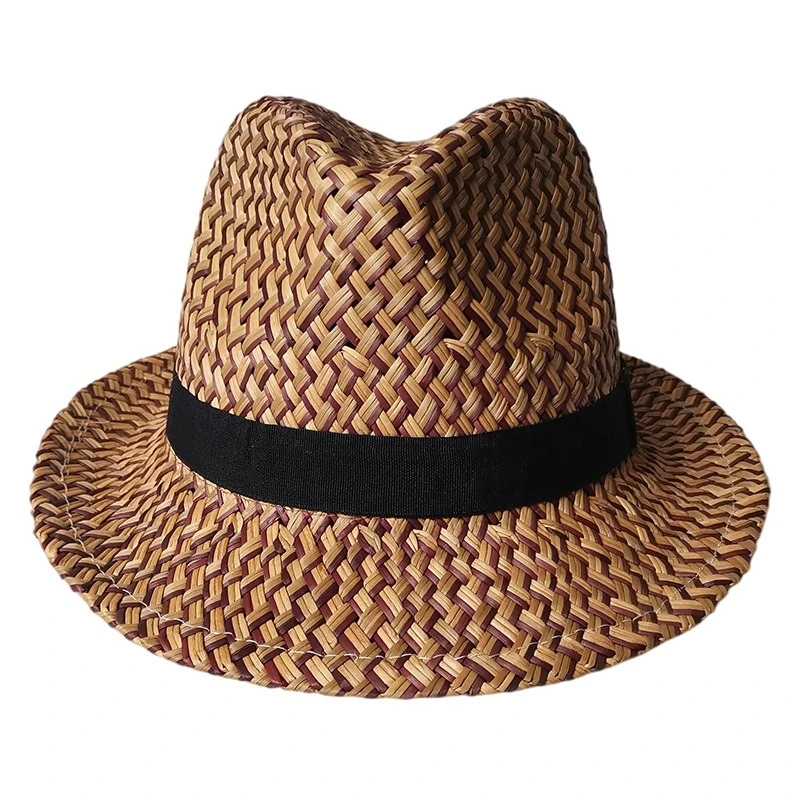 Fedora от слама за мъже